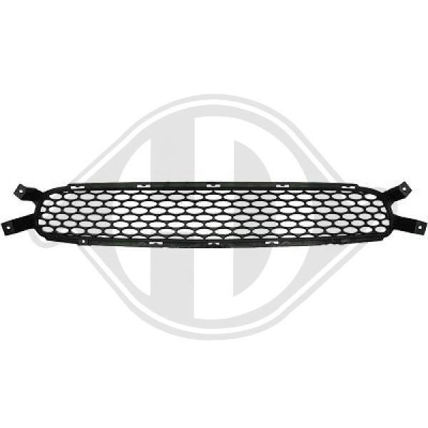 DIEDERICHS 6552141 - Kühlergitter