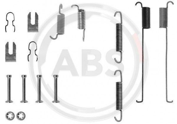 A.B.S. 0739Q - Zubehörsatz, Bremsbacken
