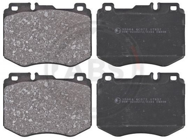 A.B.S. 35064 - Bremsbelagsatz, Scheibenbremse