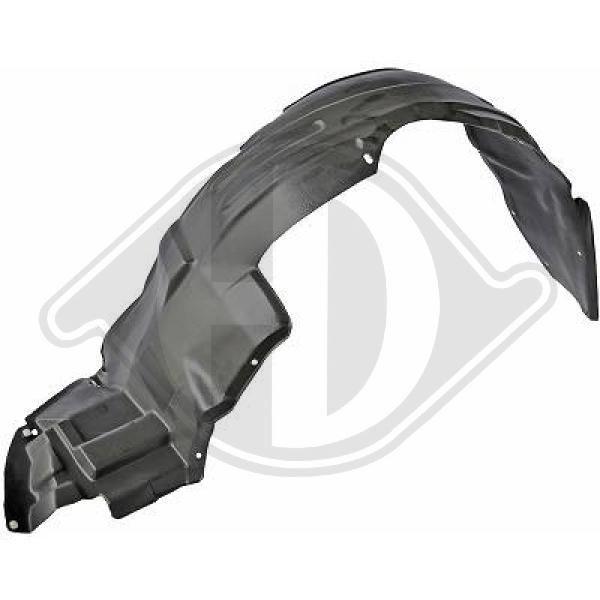DIEDERICHS 6450109 - Verkleidung, Radhaus