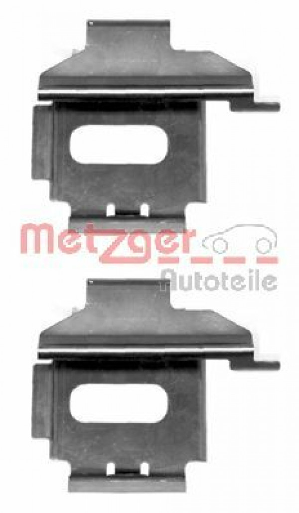 METZGER 109-1283 - Zubehörsatz, Scheibenbremsbelag