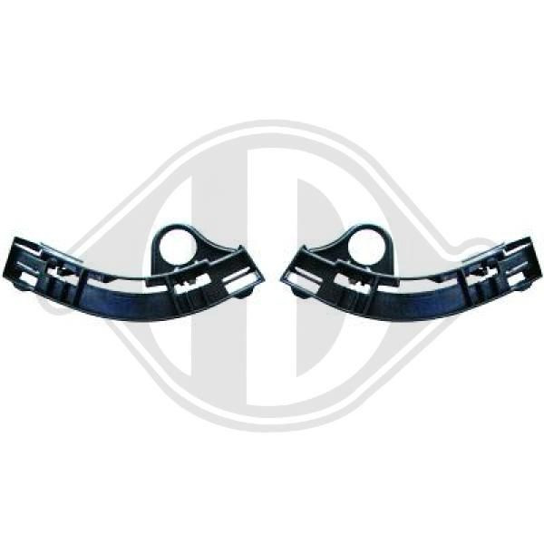 DIEDERICHS 1291064 - Halter, Stoßfänger
