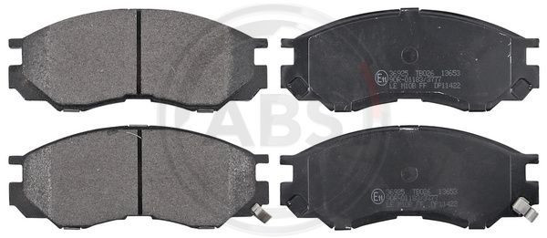 A.B.S. 36925 - Bremsbelagsatz, Scheibenbremse