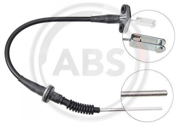 A.B.S. K27350 - Seilzug, Kupplungsbetätigung