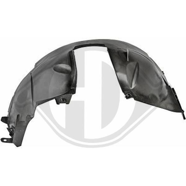 DIEDERICHS 4455009 - Verkleidung, Radhaus