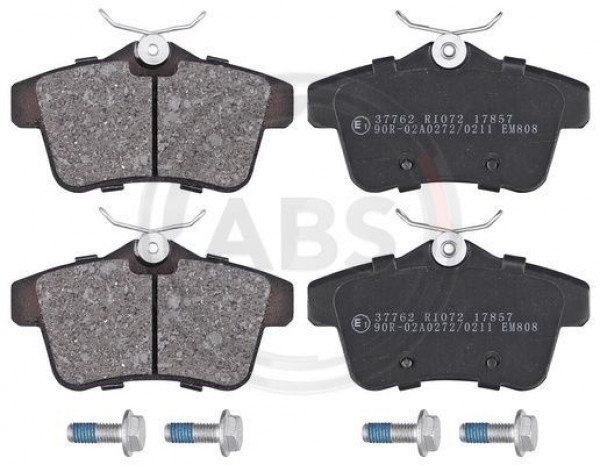 A.B.S. 37762 - Bremsbelagsatz, Scheibenbremse