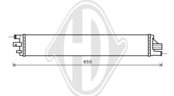 DIEDERICHS DCM2966 - Kühler, Motorkühlung