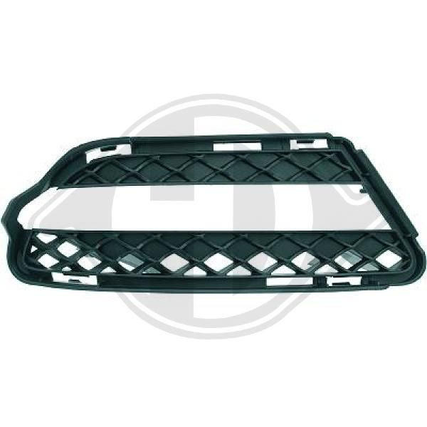 DIEDERICHS 1647146 - Lüftungsgitter, Stoßfänger