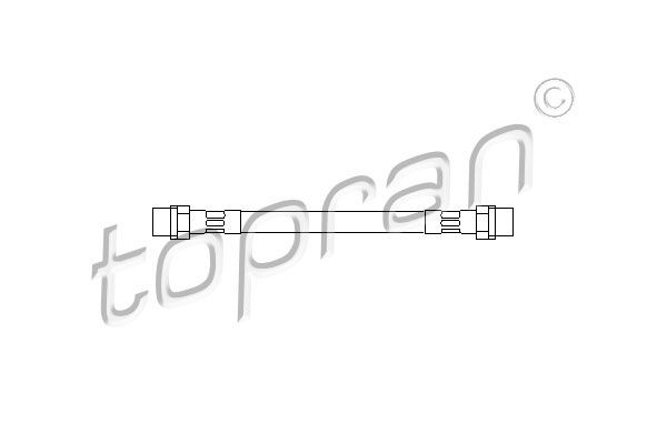 TOPRAN 110256 - Bremsschlauch