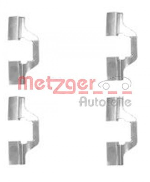METZGER 109-1749 - Zubehörsatz, Scheibenbremsbelag