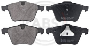 A.B.S. 37557 - Bremsbelagsatz, Scheibenbremse