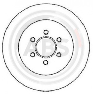 A.B.S. 16721 - Bremsscheibe