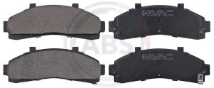 A.B.S. 38652 - Bremsbelagsatz, Scheibenbremse