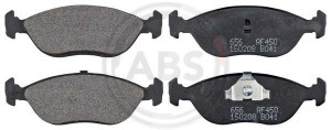 A.B.S. 36762 - Bremsbelagsatz, Scheibenbremse