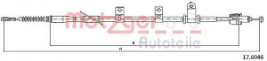 METZGER 17.6048 - Seilzug, Feststellbremse