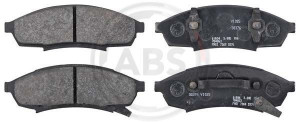A.B.S. 38376 - Bremsbelagsatz, Scheibenbremse