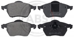 A.B.S. 37514 - Bremsbelagsatz, Scheibenbremse