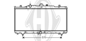 DIEDERICHS DCM1930 - Kühler, Motorkühlung