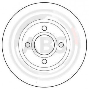 A.B.S. 16228 - Bremsscheibe