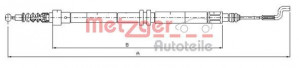 METZGER 10.7392 - Seilzug, Feststellbremse