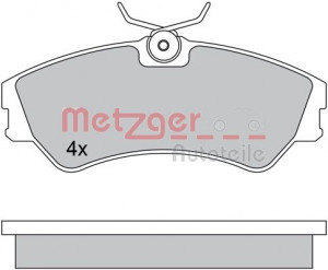 METZGER 1170397 - Bremsbelagsatz, Scheibenbremse