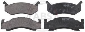 A.B.S. 38086 - Bremsbelagsatz, Scheibenbremse