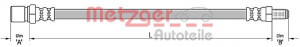 METZGER 4110489 - Bremsschlauch