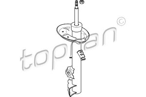 TOPRAN 501620 - Stoßdämpfer