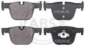A.B.S. 37925 - Bremsbelagsatz, Scheibenbremse