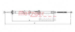 METZGER 12.0732 - Seilzug, Feststellbremse