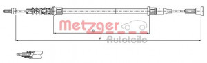 METZGER 11.5768 - Seilzug, Feststellbremse