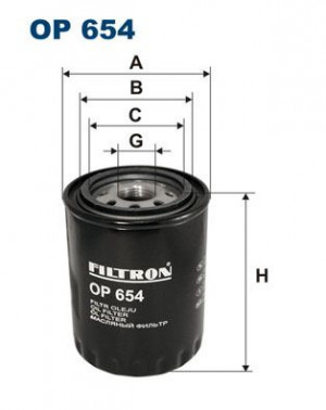 FILTRON OP654 - Ölfilter