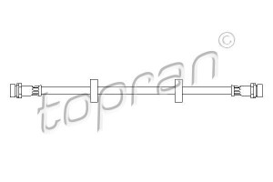 TOPRAN 300552 - Bremsschlauch