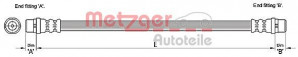 METZGER 4110254 - Bremsschlauch