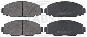 A.B.S. 36760 - Bremsbelagsatz, Scheibenbremse