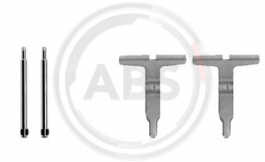 A.B.S. 1217Q - Zubehörsatz, Scheibenbremsbelag