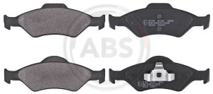 A.B.S. 37196 - Bremsbelagsatz, Scheibenbremse