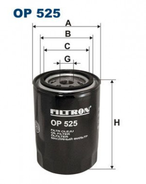 FILTRON OP525 - Ölfilter