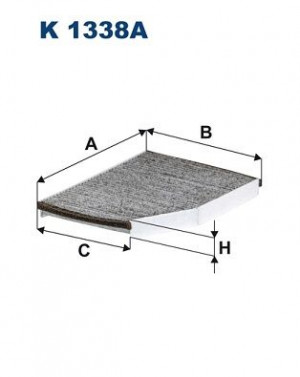 FILTRON K1338A - Filter, Innenraumluft