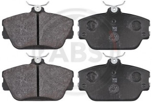 A.B.S. 38598 - Bremsbelagsatz, Scheibenbremse