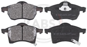 A.B.S. 37076 - Bremsbelagsatz, Scheibenbremse