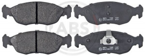 A.B.S. 36978 - Bremsbelagsatz, Scheibenbremse