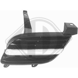 DIEDERICHS 6016043 - Kühlergitter