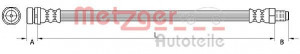 METZGER 4110802 - Bremsschlauch