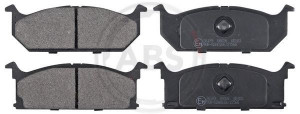 A.B.S. 36189 - Bremsbelagsatz, Scheibenbremse