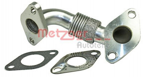 METZGER 0892649 - Rohrleitung, AGR-Ventil