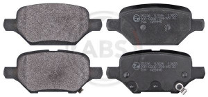 A.B.S. 35236 - Bremsbelagsatz, Scheibenbremse