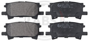 A.B.S. 37459 - Bremsbelagsatz, Scheibenbremse