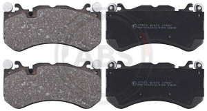 A.B.S. 37573 - Bremsbelagsatz, Scheibenbremse