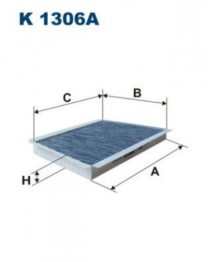 FILTRON K1306A - Filter, Innenraumluft